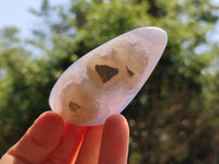 Polished Blue Lace Agate Free Forms x 9 From Nsanje, Malawi