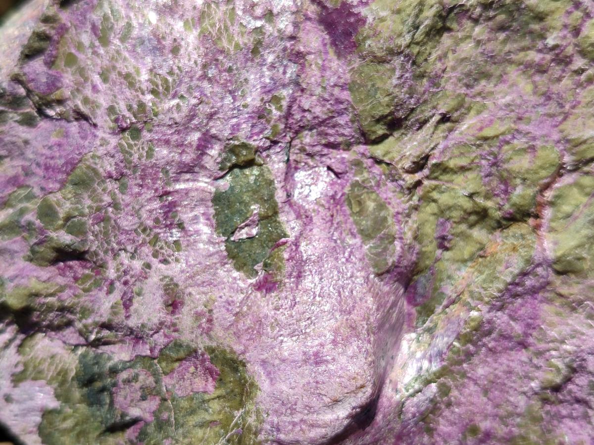 Natural Stichtite Cobbed Specimens x 4 From Barberton, South Africa