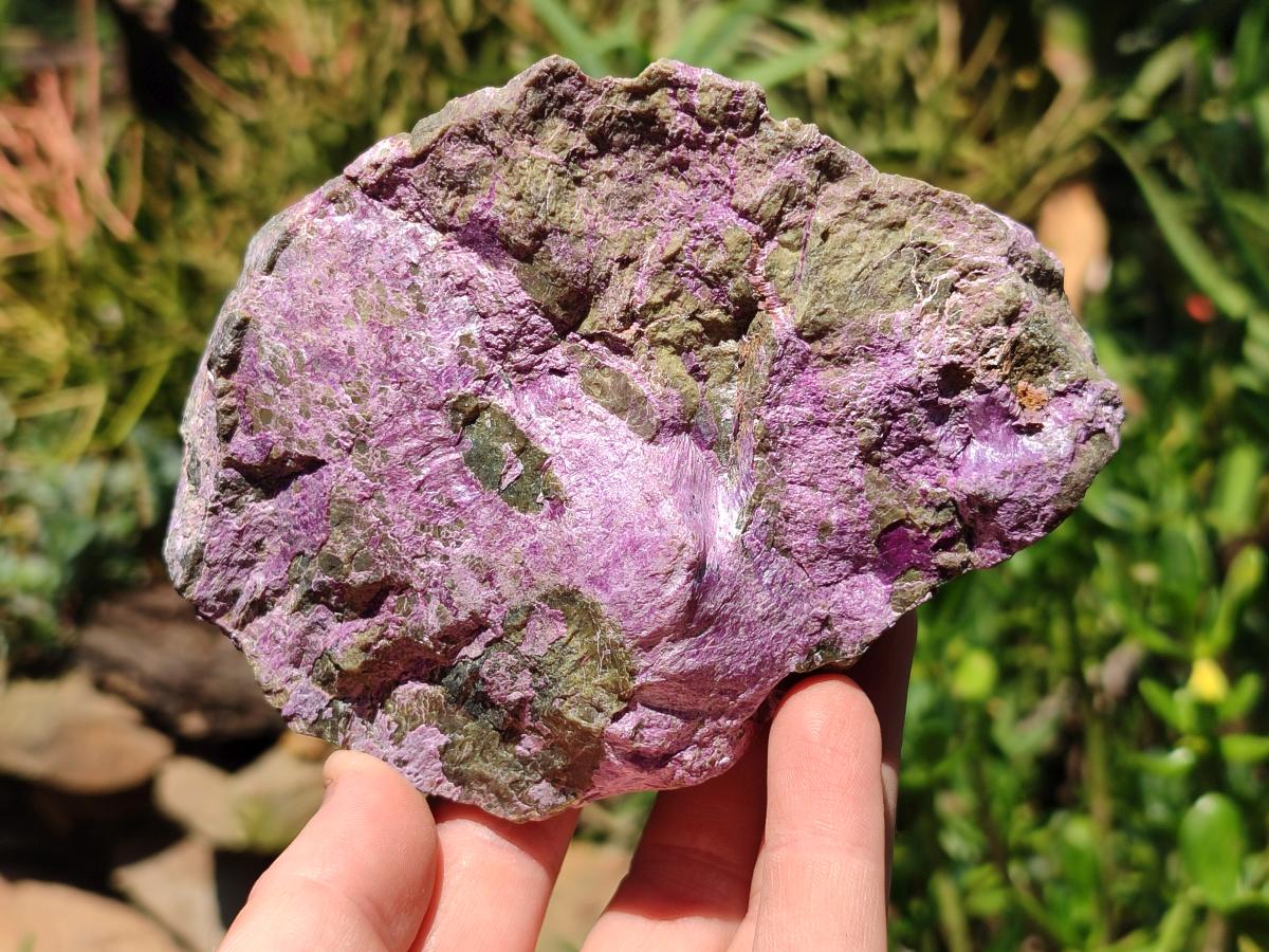 Natural Stichtite Cobbed Specimens x 4 From Barberton, South Africa