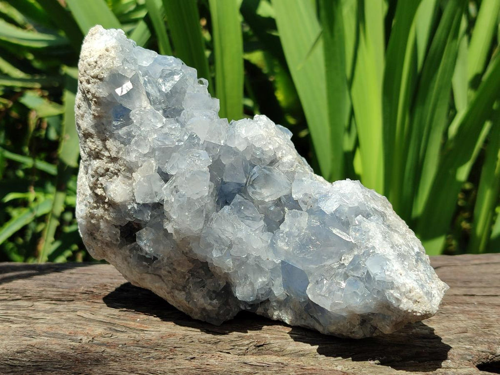 Natural Blue Celestite Geode Specimen x 1 From Sakoany, Madagascar