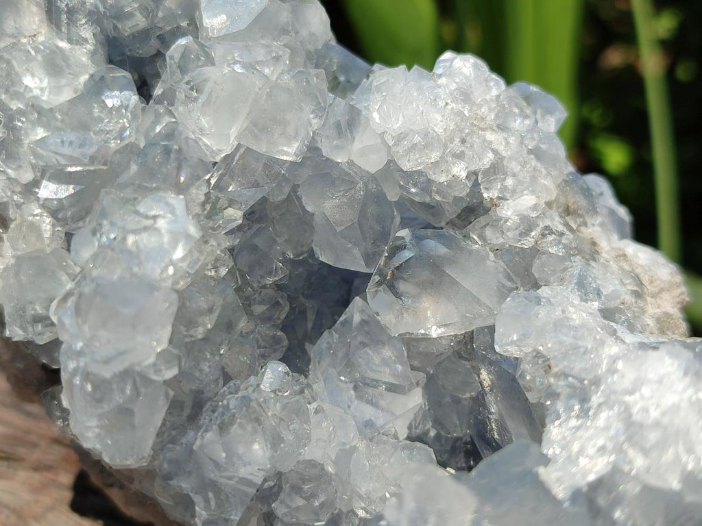 Natural Blue Celestite Geode Specimen x 1 From Sakoany, Madagascar