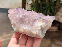 Natural Sunburst Amethyst Spirit Clusters x 2 From Boekenhouthoek, South Africa