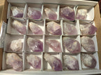 Polished Jacaranda Amethyst Quartz Crystals x 20 From Mumbwa, Zambia - Toprock Gemstones and Minerals 