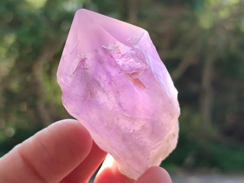 Polished Jacaranda Amethyst Quartz Crystals x 20 From Mumbwa, Zambia - Toprock Gemstones and Minerals 