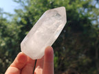 Polished Clear Quartz Crystals With Inclusions x 7 From Madagascar