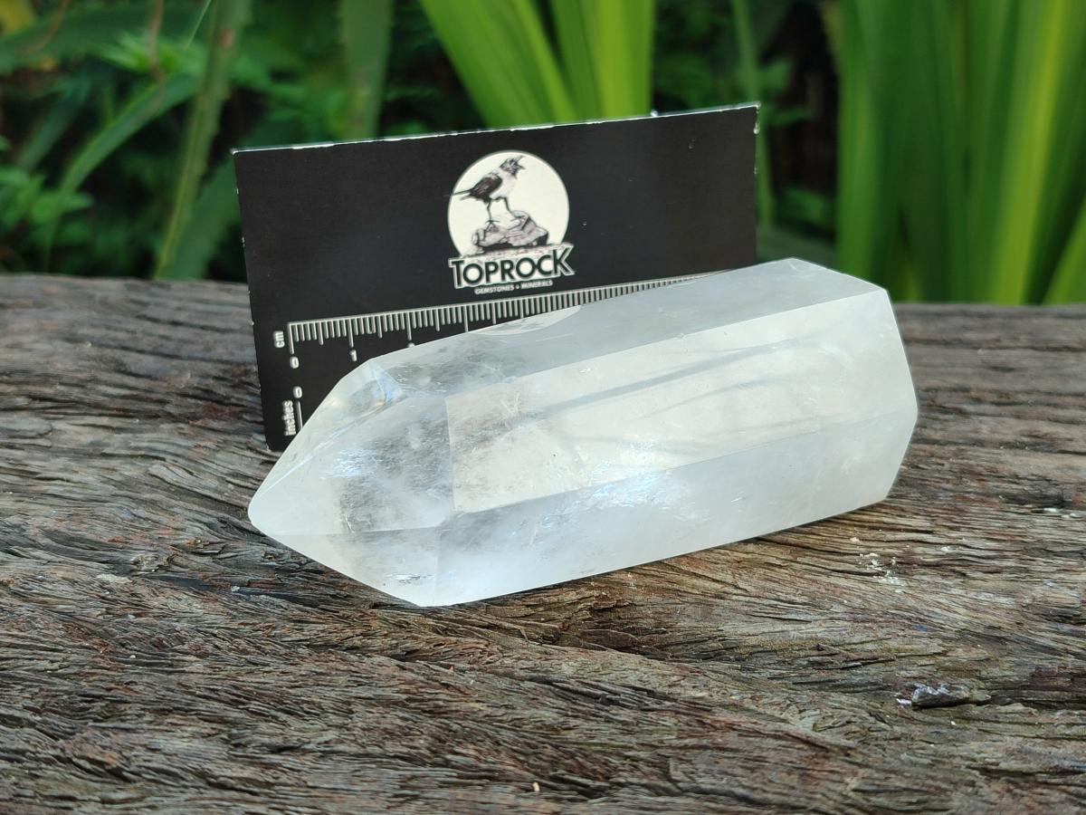 Polished Clear Quartz Crystals With Inclusions x 7 From Madagascar