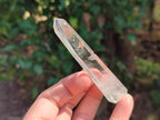 Polished Clear Quartz Crystals With Inclusions x 7 From Madagascar