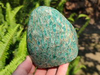 Polished Amazonite Standing Free Forms x 3 From Madagascar