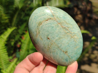Polished Amazonite Standing Free Forms x 3 From Madagascar