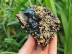 Natural Schorl Black Tourmaline Specimens x 2 From Erongo, Namibia