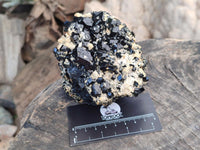Natural Schorl Black Tourmaline Specimens x 2 From Erongo, Namibia