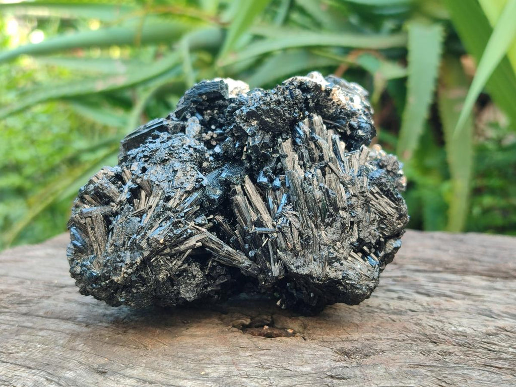 Natural Schorl Black Tourmaline Specimens x 2 From Erongo, Namibia