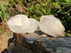 Natural Castle Quartz Crystals x 12 From Madagascar
