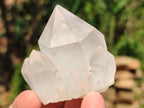 Natural Castle Quartz Crystals x 12 From Madagascar