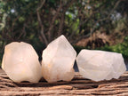 Natural Castle Quartz Crystals x 12 From Madagascar