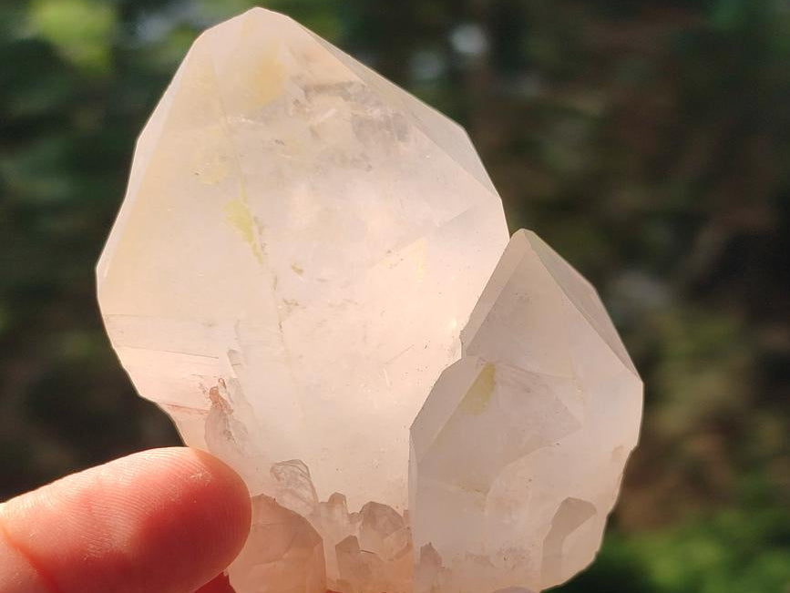 Natural Castle Quartz Crystals x 12 From Madagascar