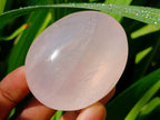 Polished Rose Quartz Palm Stones x 12 From Madagascar