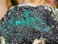 Natural Libethenite Crystals On Dolomite Matrix Specimens x 2 From Shituru, Congo