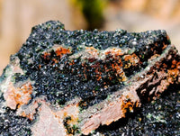 Natural Libethenite Crystals On Dolomite Matrix Specimens x 2 From Shituru, Congo