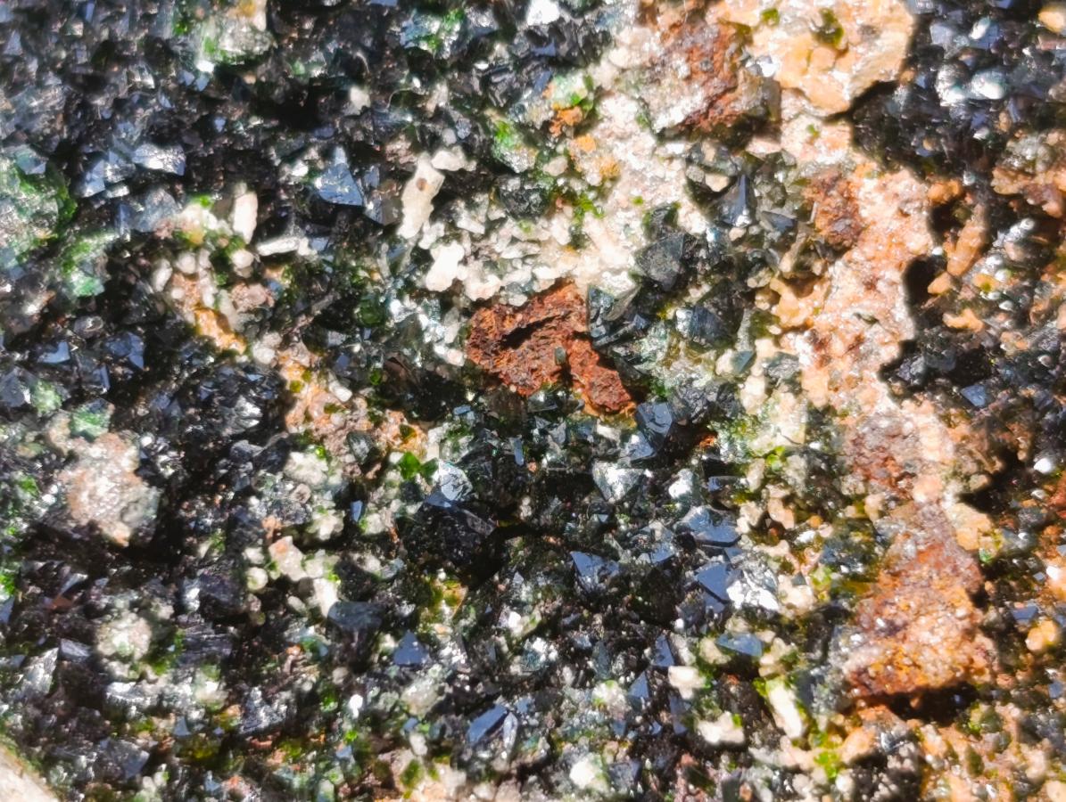 Natural Libethenite Crystals On Dolomite Matrix Specimens x 2 From Shituru, Congo - Toprock Gemstones and Minerals 