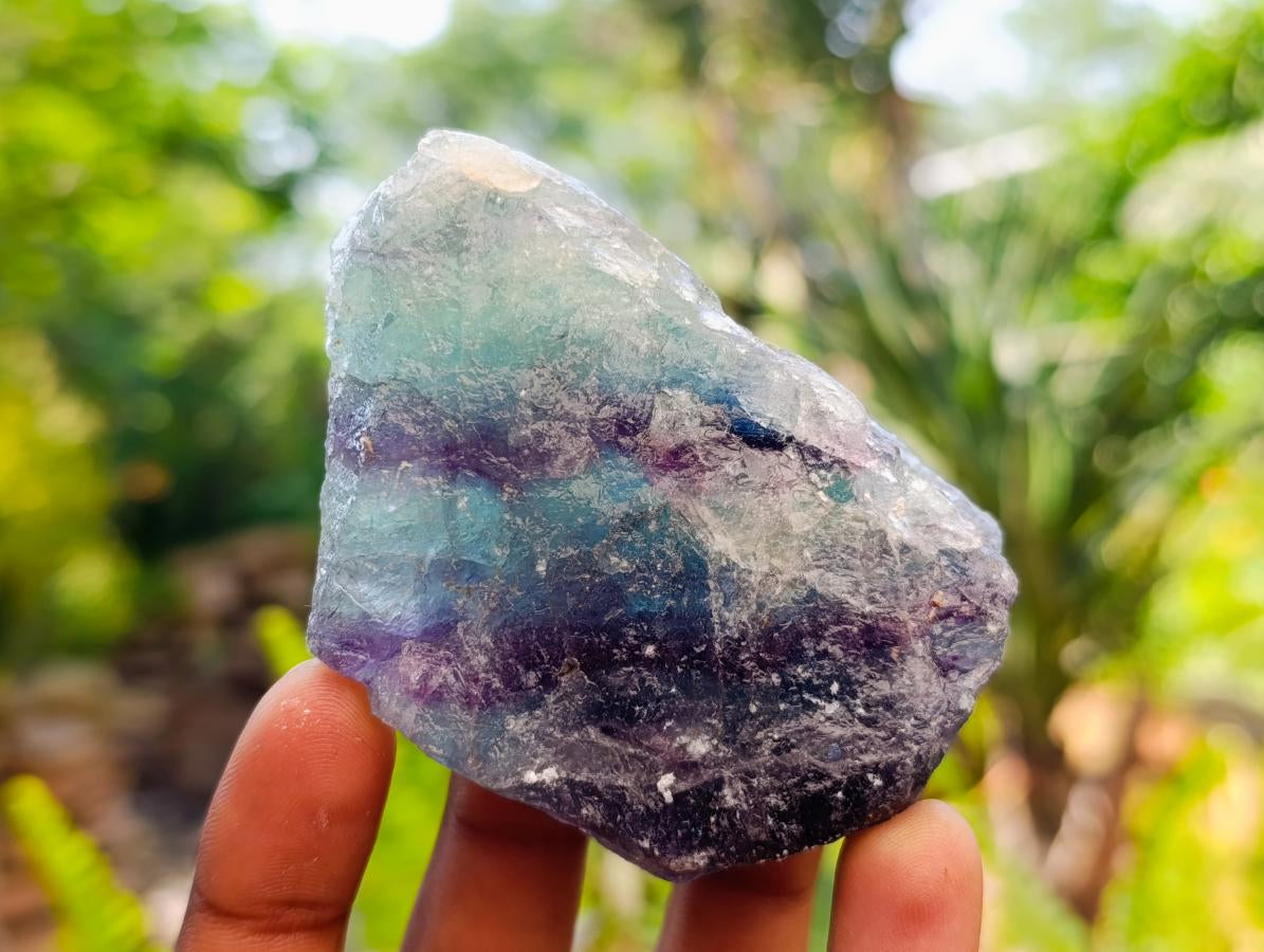 Natural Watermelon Fluorite Cobbed Specimens x 24 From Uis, Namibia