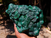 Natural Large Botryoidal Malachite Specimen x 1 From Congo