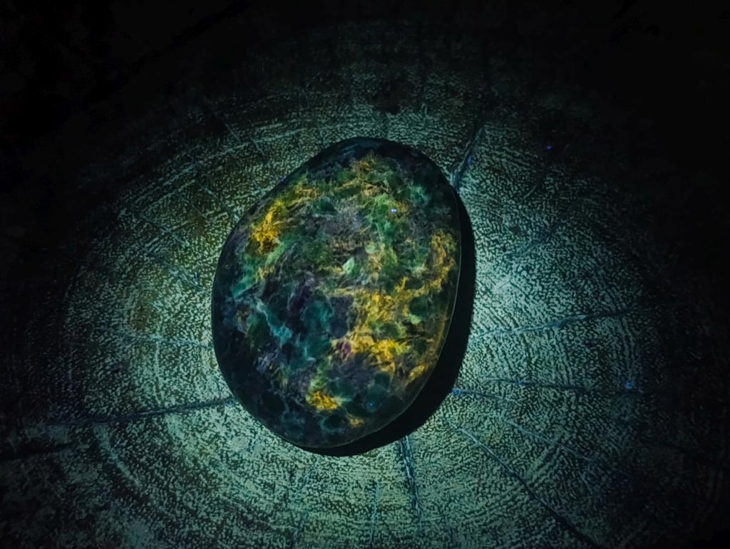 Polished Emerald Mica 'Mutokolite' Free Forms x 6 From Mutoko, Zimbabwe