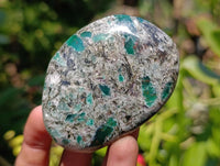Polished Emerald Mica 'Mutokolite' Free Forms x 6 From Mutoko, Zimbabwe