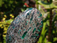 Polished Emerald Mica 'Mutokolite' Free Forms x 6 From Mutoko, Zimbabwe