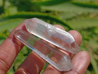 Polished Double Terminated Clear Quartz Crystals x 42 From Madagascar