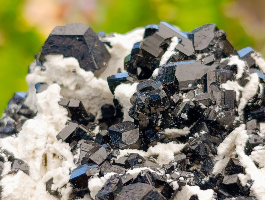 Natural Schorl Black Tourmaline Specimens x 6 From Erongo, Namibia