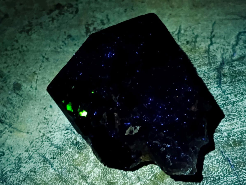 Natural Schorl Black Tourmaline Specimens x 6 From Erongo, Namibia