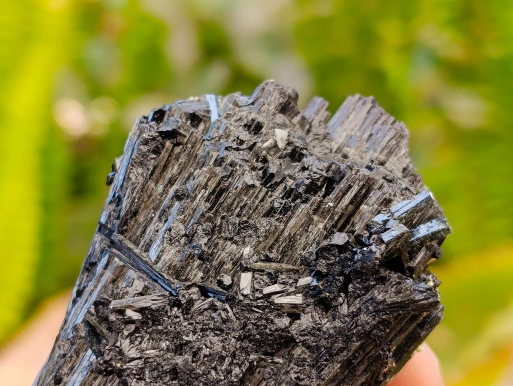 Natural Schorl Black Tourmaline Specimens x 6 From Erongo, Namibia