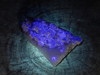 Natural Purple Cubic Fluorite On White Matrix Specimens x 6 From Khorixas, Namibia