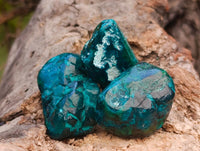 Polished Dioptase Free Forms x 35 From Likasi, Congo
