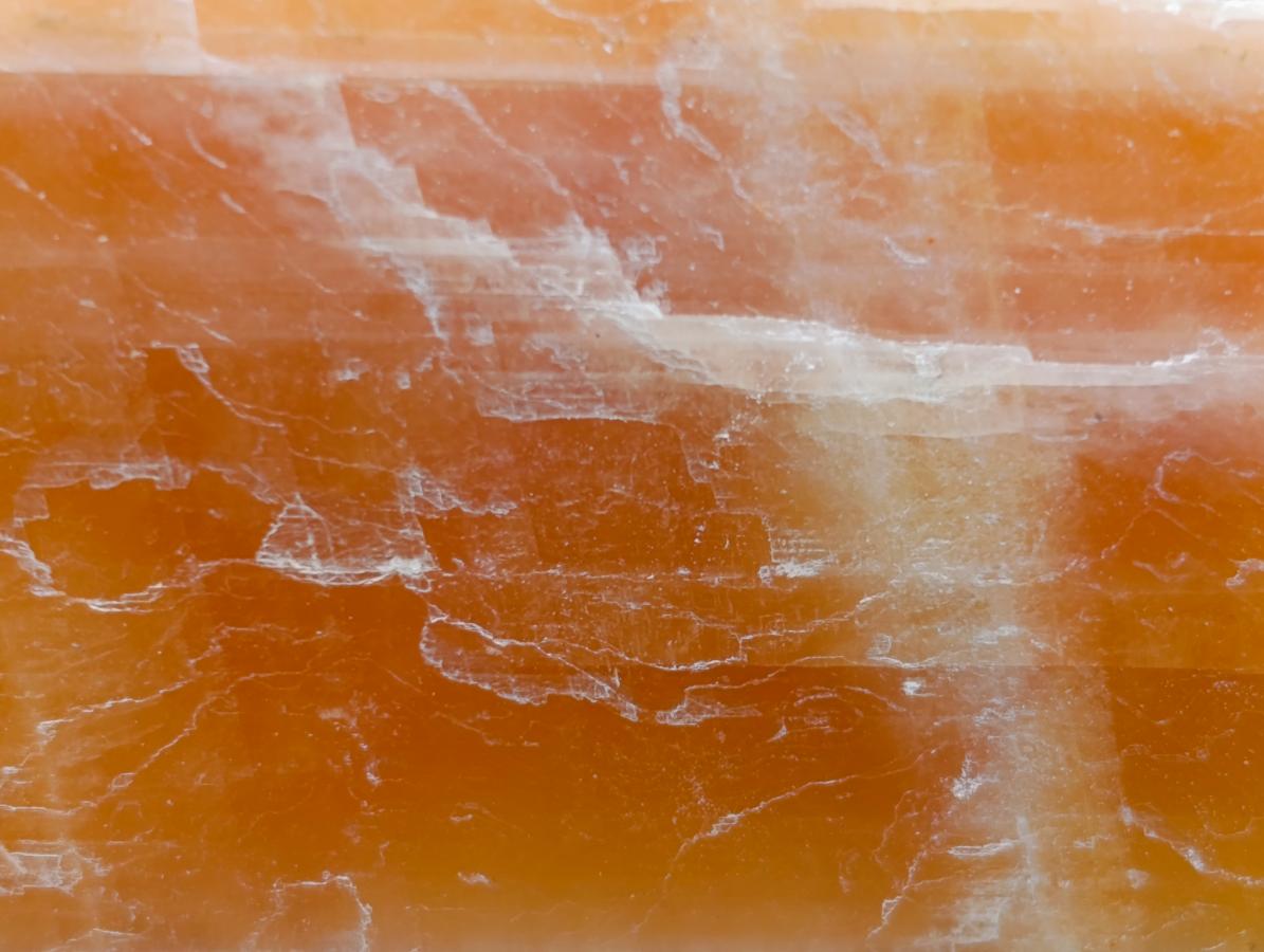 Natural Sunset Orange Calcite Specimens x 12 From Spitzkop, Namibia