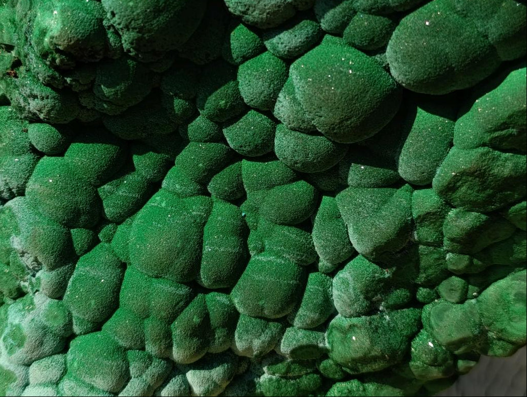 Natural XXL Botryoidal Malachite Specimen x 1 From Congo