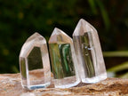 Polished Clear Quartz Crystals x 40 From Madagascar