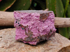 Natural Salrose Cobaltion Dolomite With Malachite Specimens x 3 From Kakanda, Congo