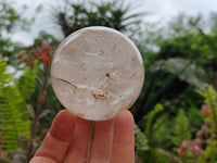 Polished Clear Quartz Crystal Balls x 3 From Madagascar