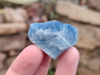 Natural Mini Sky Blue Calcite Specimens x 70 From Namibia