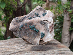 Natural Silky Ball Malachite and Drusy Quartz On Dolomite Matrix Specimens x 2 From Mindingi Mine, Kambove, Congo - Toprock Gemstones and Minerals 