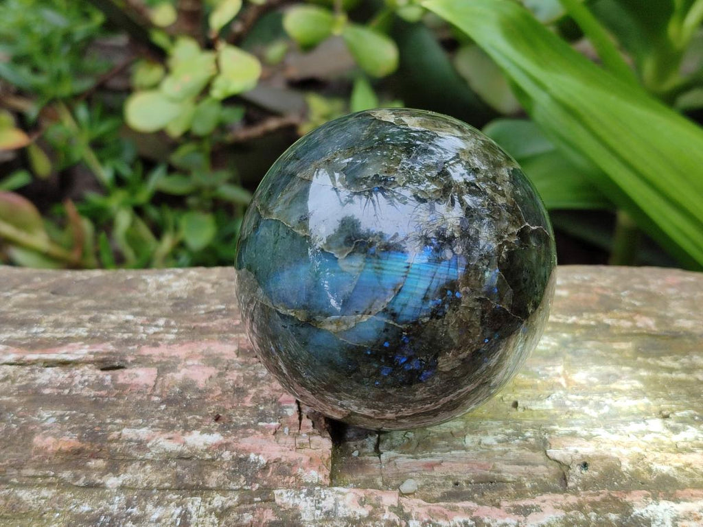 Polished Labradorite Spheres x 4 From Tulear, Madagascar