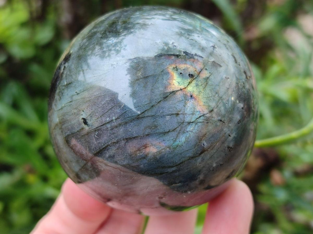 Polished Labradorite Spheres x 4 From Tulear, Madagascar