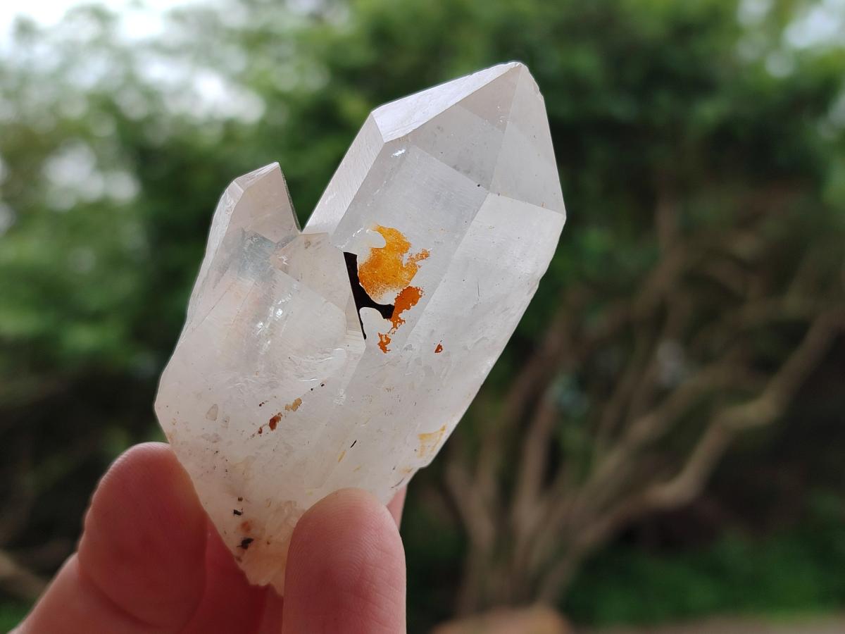 Natural Mix Of Clear Quartz Crystals x 12 From Madagascar - Toprock Gemstones and Minerals 