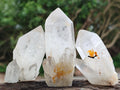 Natural Mix Of Clear Quartz Crystals x 12 From Madagascar - Toprock Gemstones and Minerals 