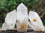 Natural Mix Of Clear Quartz Crystals x 12 From Madagascar - Toprock Gemstones and Minerals 