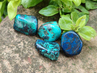 Polished Shattuckite Free Forms x 70 From Congo