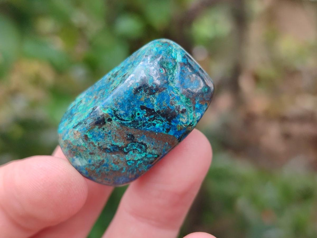 Polished Shattuckite Free Forms x 70 From Congo - Toprock Gemstones and Minerals 