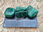 Polished Flower Banded Malachite Free Forms x 26 From Congo - Toprock Gemstones and Minerals 